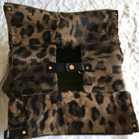 kate spade Rare Vintage Small Leopard Bag NEVER USED - Picture 9 of 13